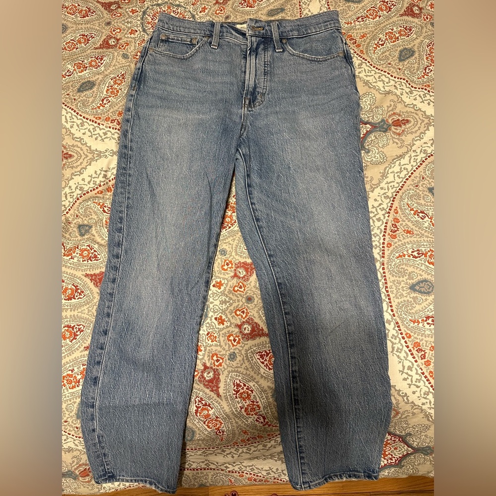 Madewell Women's Perfect Vintage Straight Leg Jeans - Blue